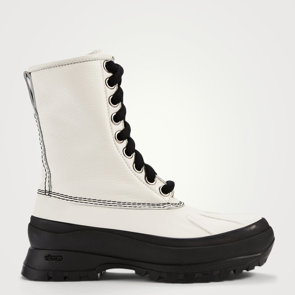 BNWT AW21 JIL SANDER LEATHER COMBAT BOOTS 41